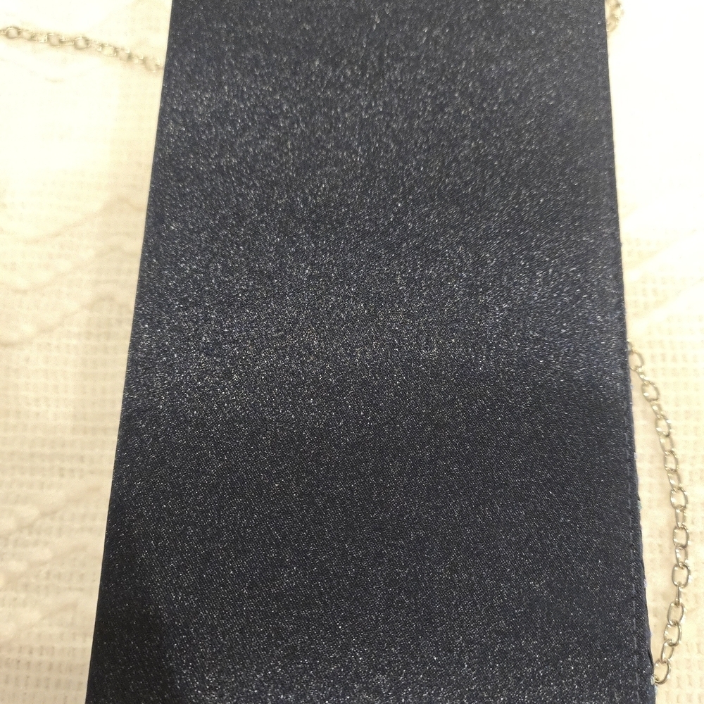 Blue Studded Women's Evening Bag NWOT - Picture 4 of 16